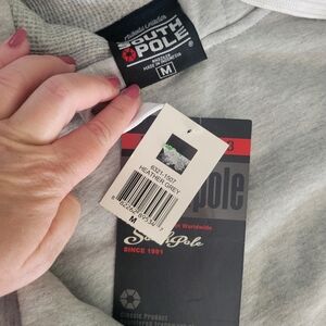 Mens Southpole Medium Grey Hoodie